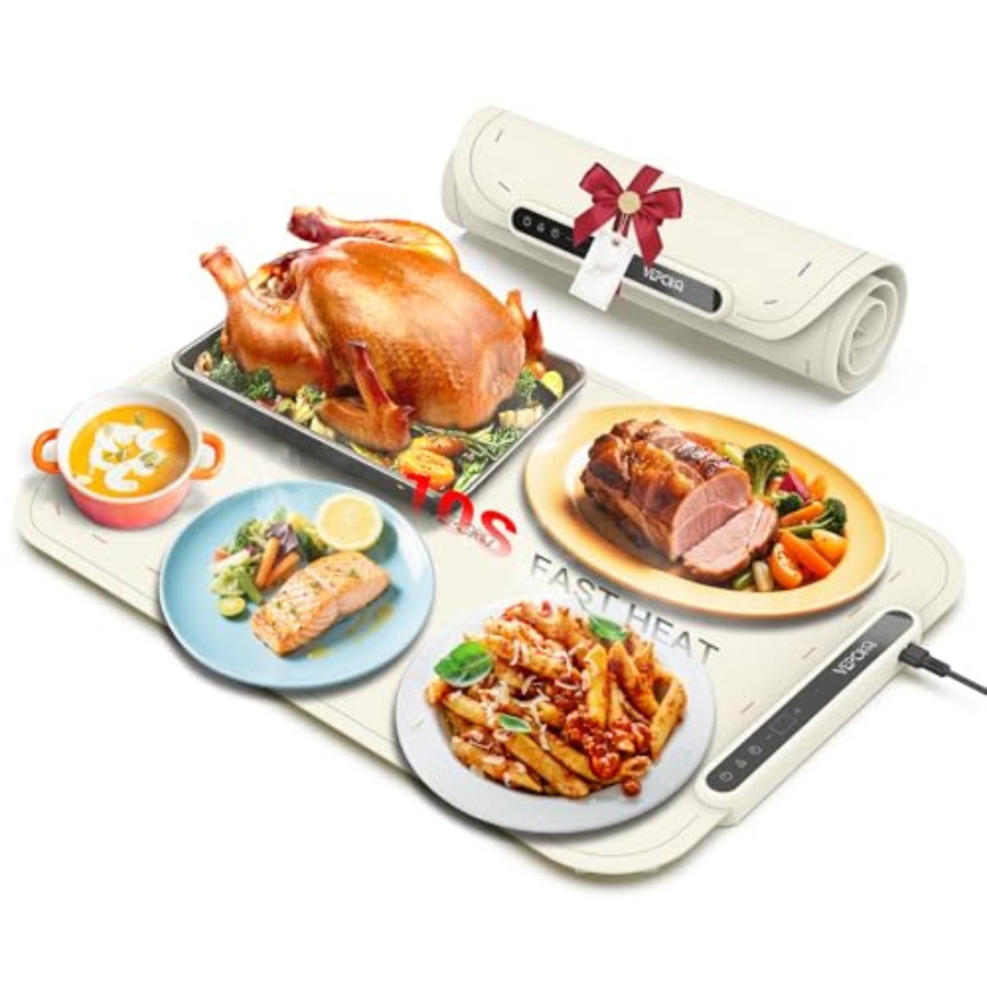 Food & Snacks Coloring - Warming Mat for Food, VEPOKA Food