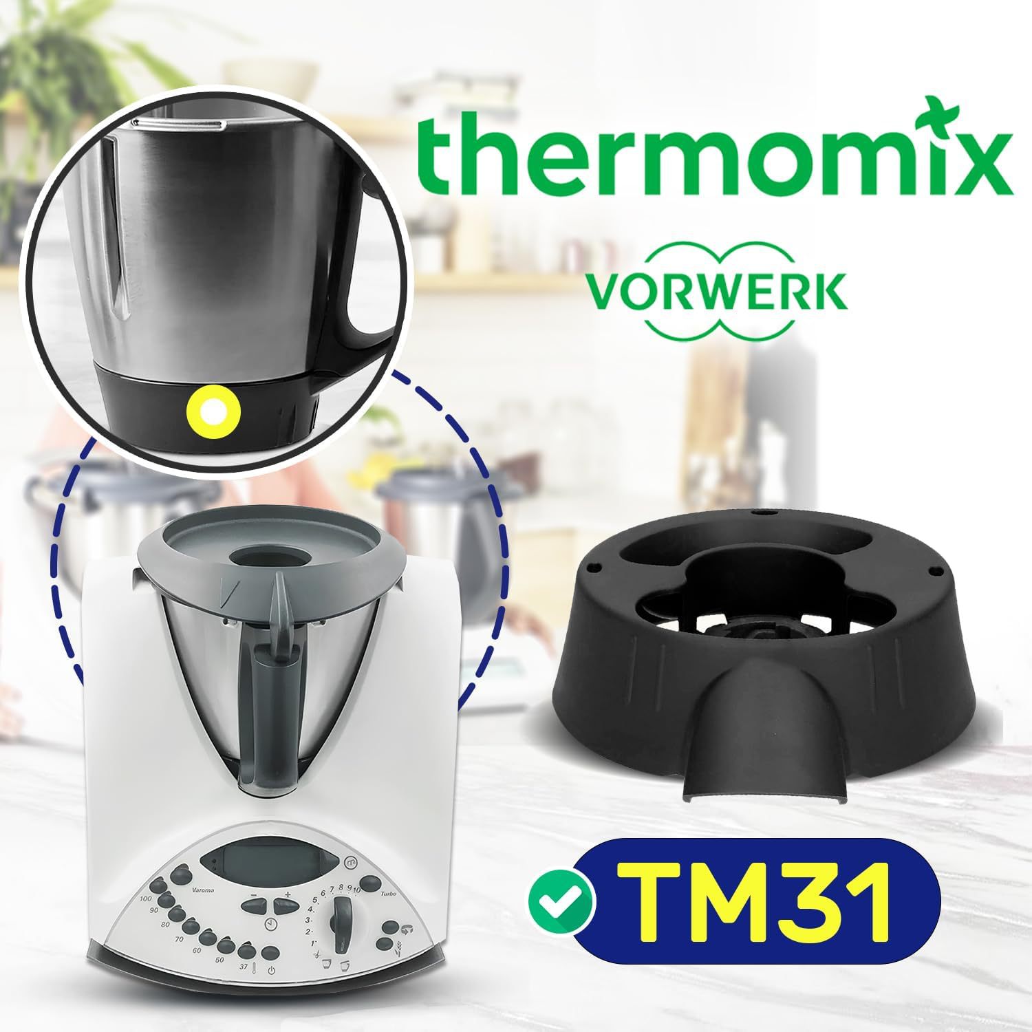 Food & Snacks Coloring - For Thermomix TM31 food processor base