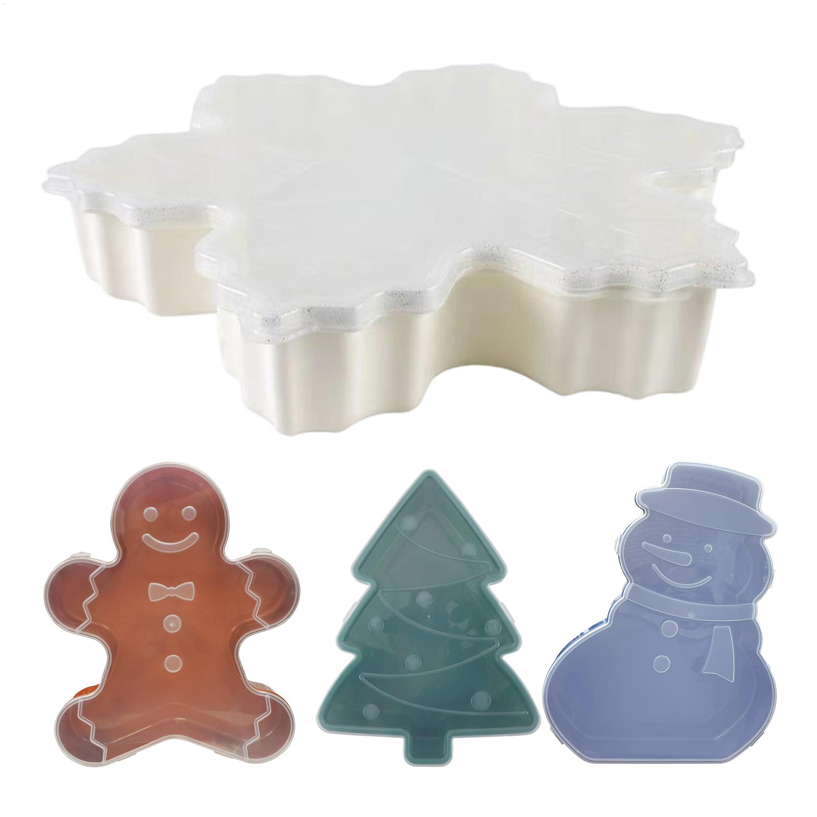 Food Snacks Box - Snack Tray Portable Food Organizer Holiday