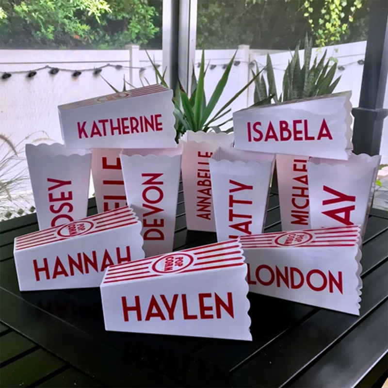 Custom Popcorn Bucket Personal - Food Snacks Name review and price