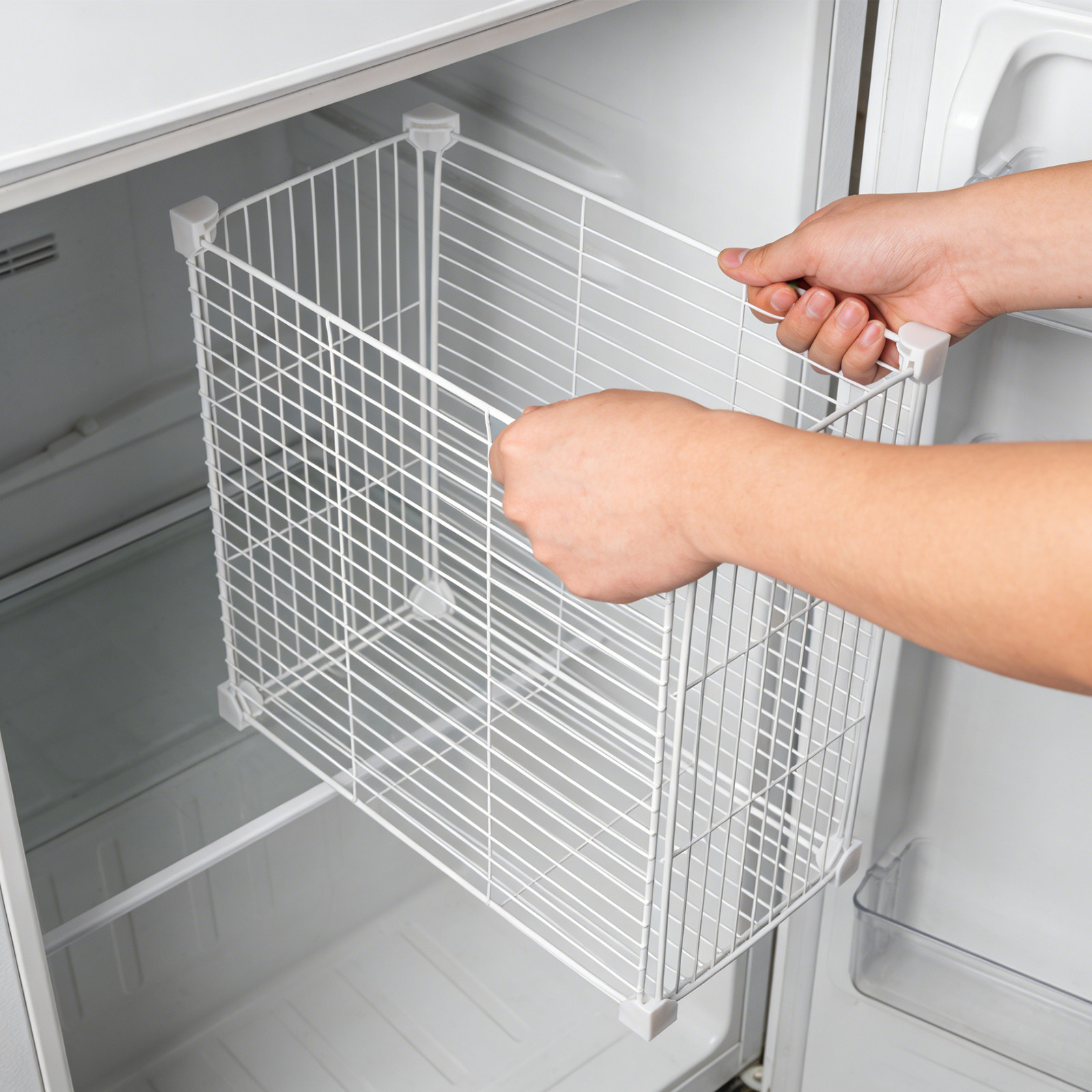 Freezer Organizer Bin Wire Bas - Food Snacks Basket review and price