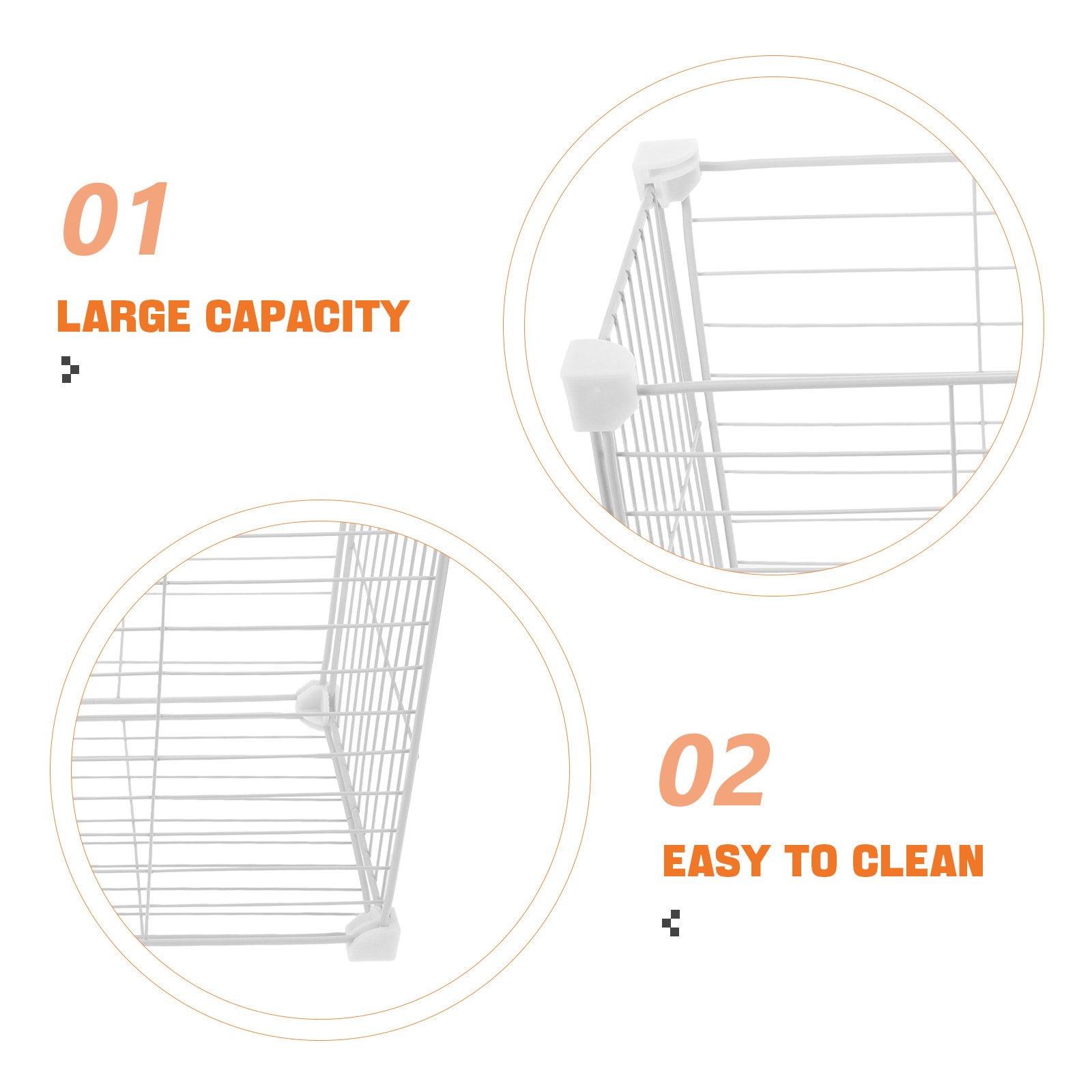 Freezer Organizer Bin Wire Bas - Food Snacks Basket review and price