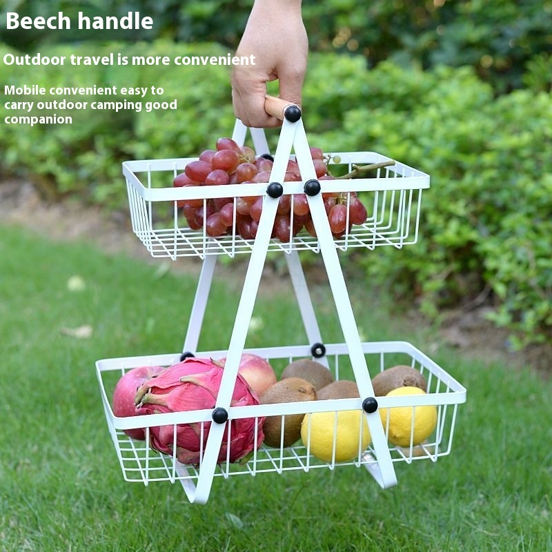 New 2/3 Tiers Countertop Fruit - Food Snacks Basket review and price