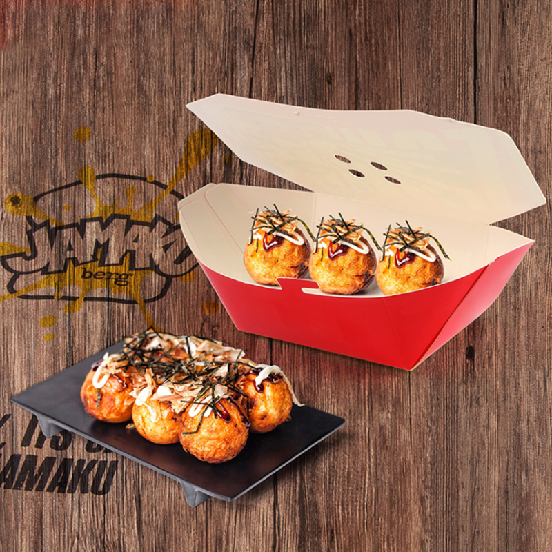 100Pcs Disposable Cartoon Octo - Food Snacks Box review and price