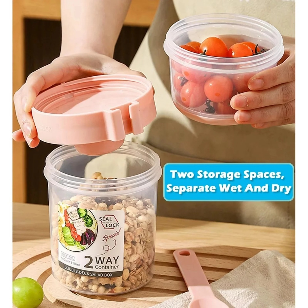 Portable Salad Cup Breakfast C - Food Snacks Box review and price
