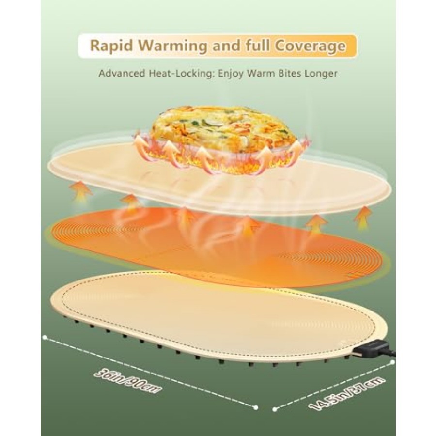 Food Warming Mats for Countert - Food Xxl review and price
