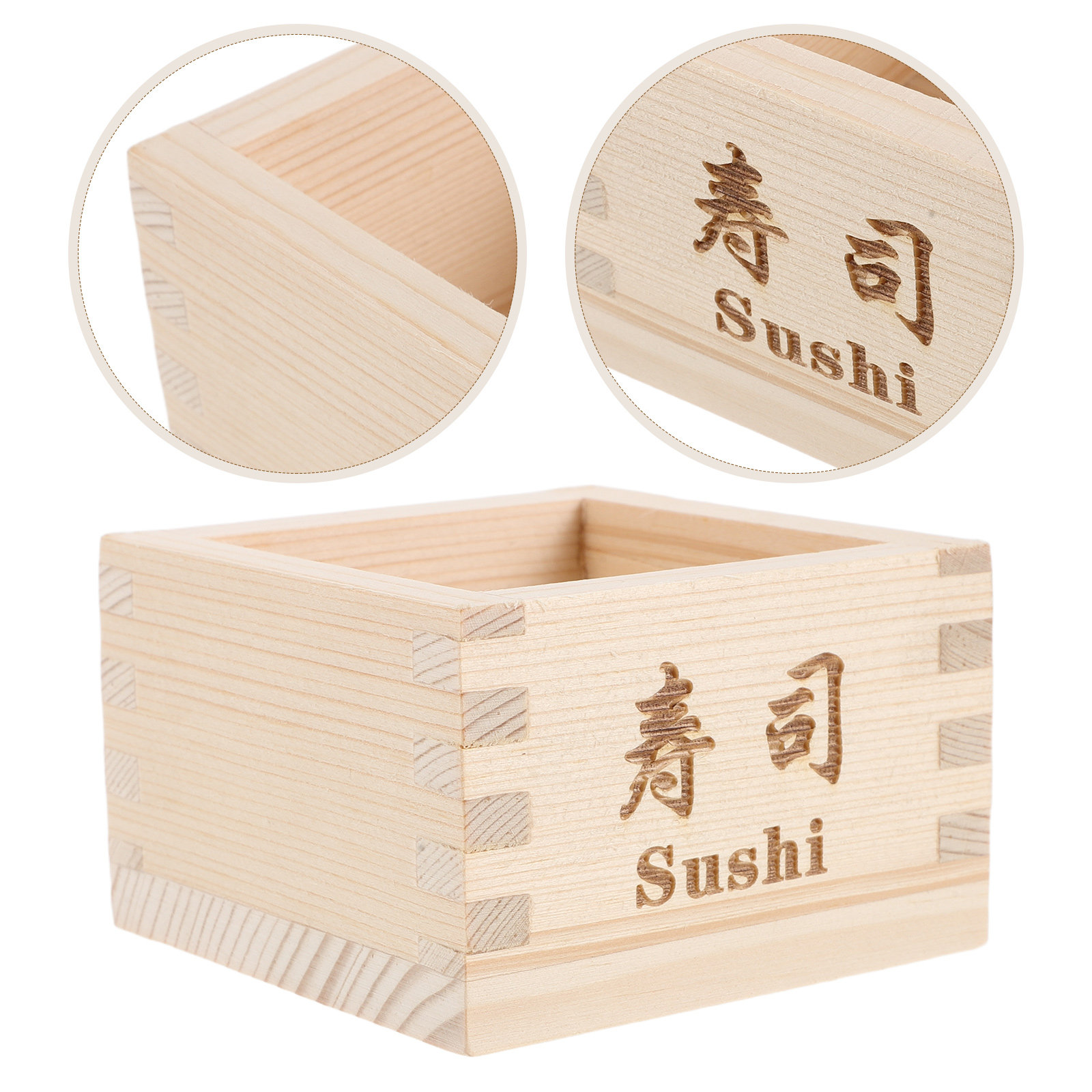 Japanese Masu Sake Cup Wooden  - Food Snacks Box review and price