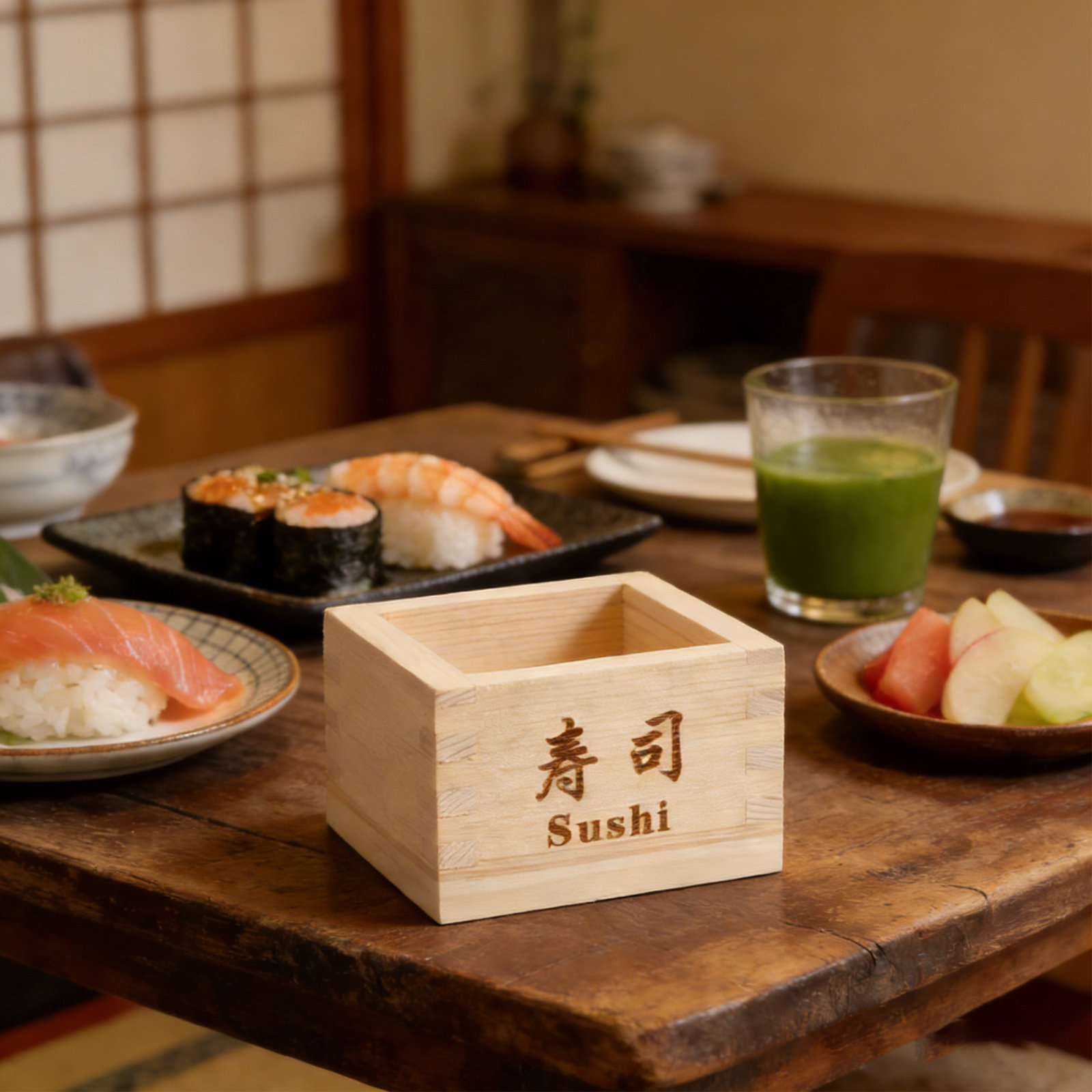 Japanese Masu Sake Cup Wooden  - Food Snacks Box review and price