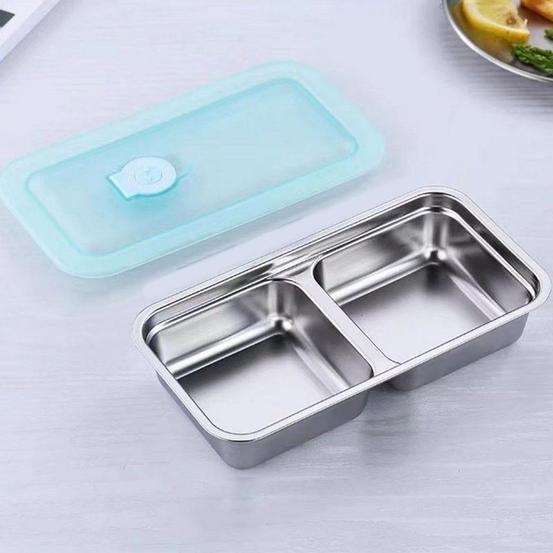 304 Stainless Steel Lunch Bent - Food Snacks Box review and price