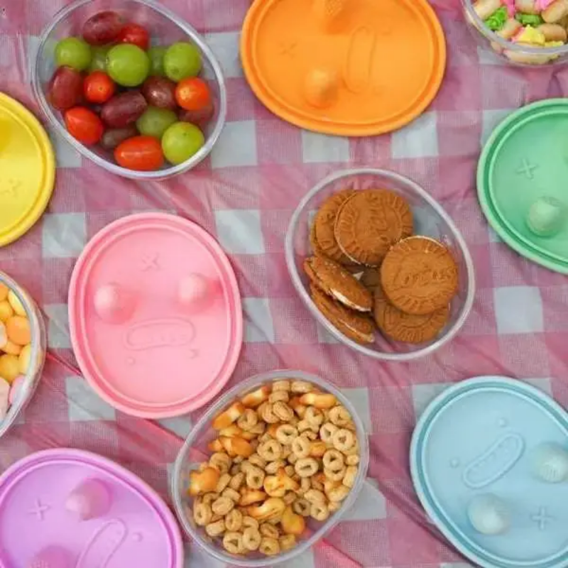 Hands-free snack box, no crumb - Food Snacks Box review and price