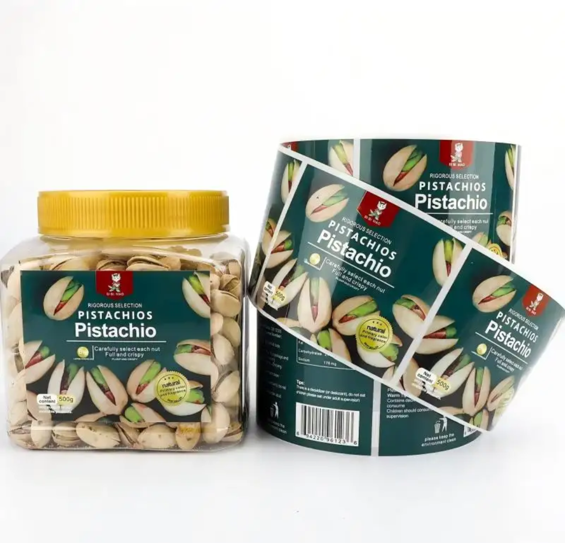 Custom snack stickers, nuts, d - Food Snacks Logos review and price