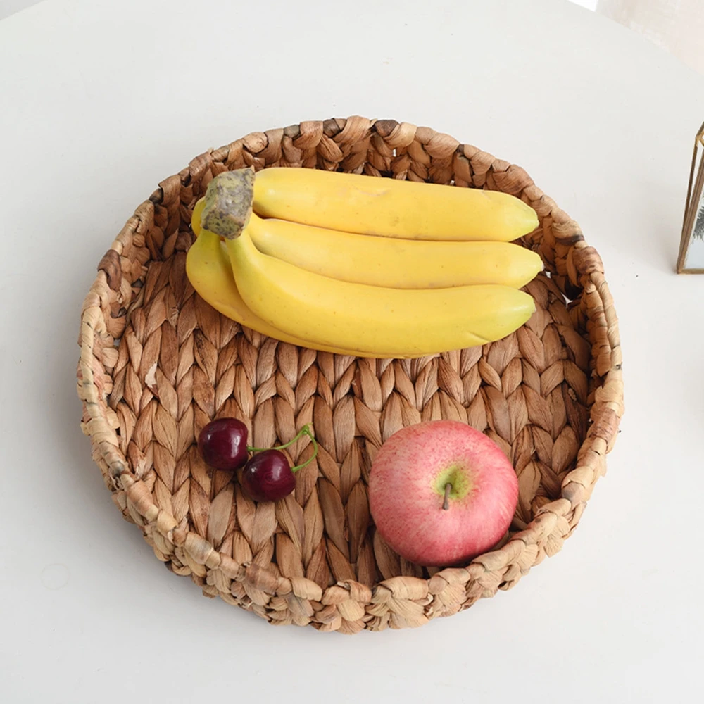 Rattan Wicker Basket Handwoven - Food Snacks Basket review and price