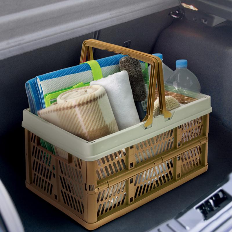 Foldable Picnic Basket Portabl - Food Grocery Snacks review and price