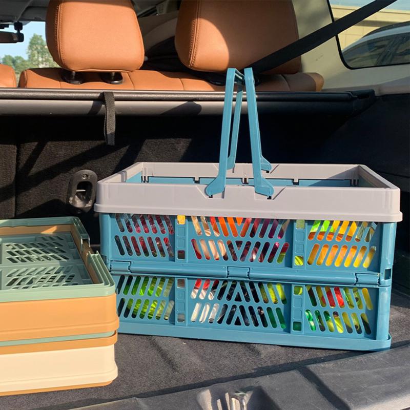 Foldable Picnic Basket Portabl - Food Grocery Snacks review and price