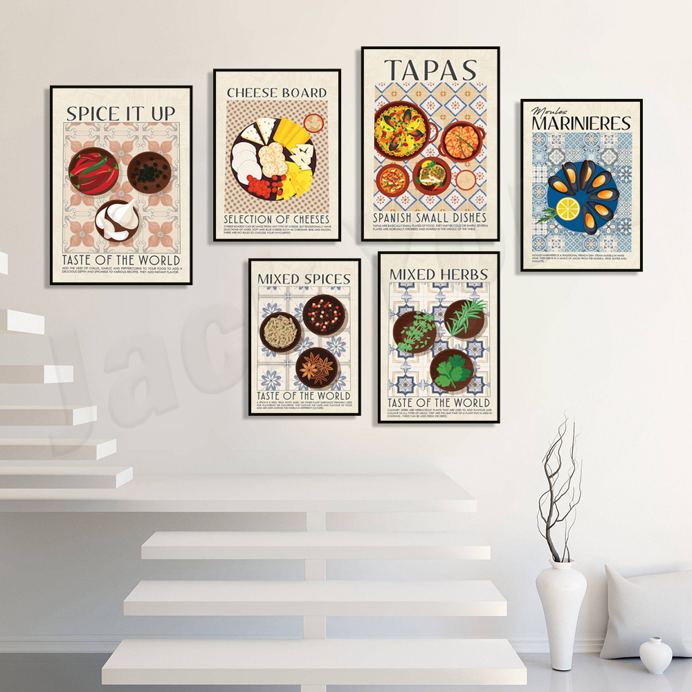 Cheese board, spices, herbs, p - Food Snacks Pictures review and price