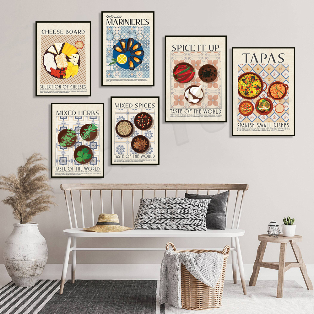 Cheese board, spices, herbs, p - Food Snacks Pictures review and price