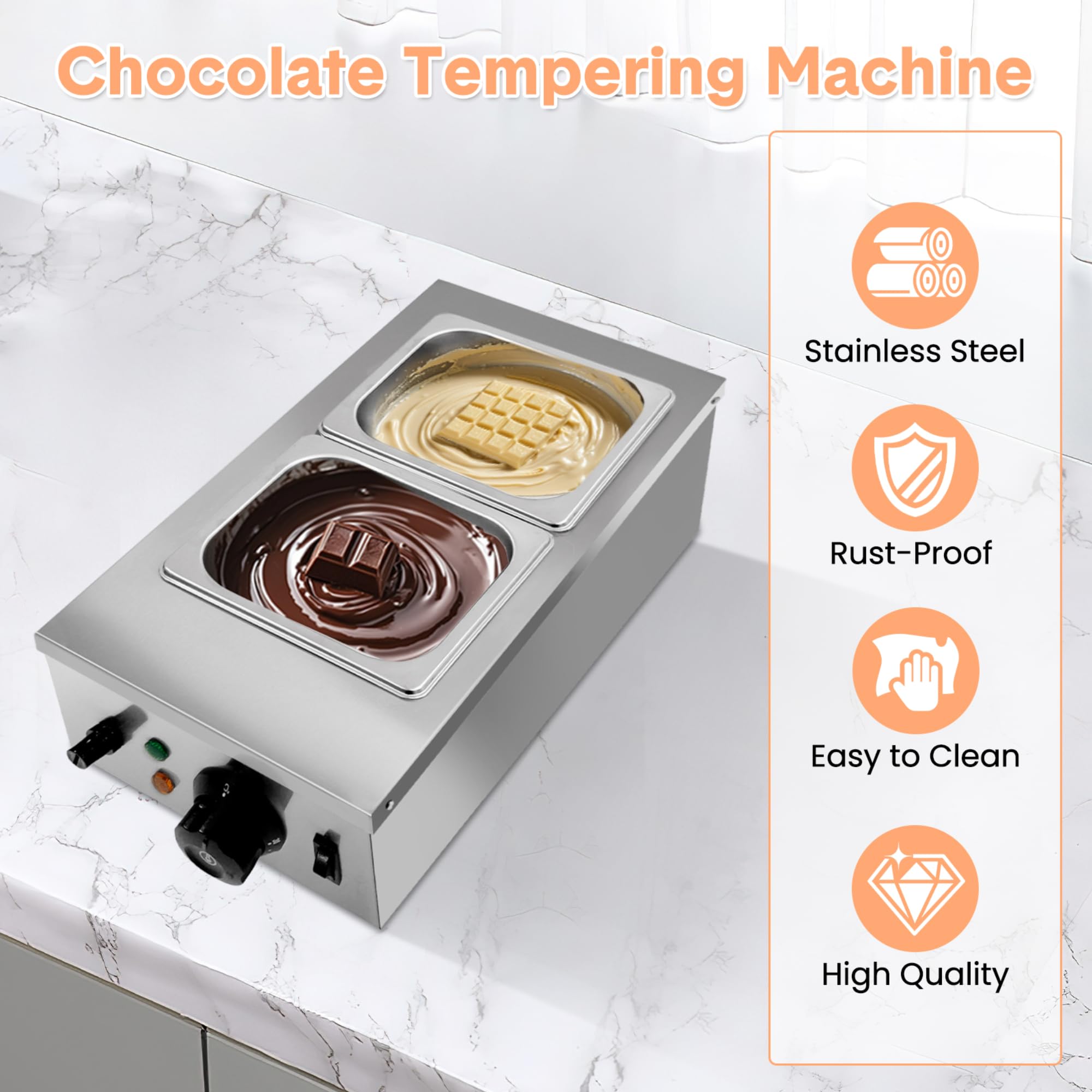 2/3-Tank Chocolate Tempering M - Food & Snacks Coloring review and price