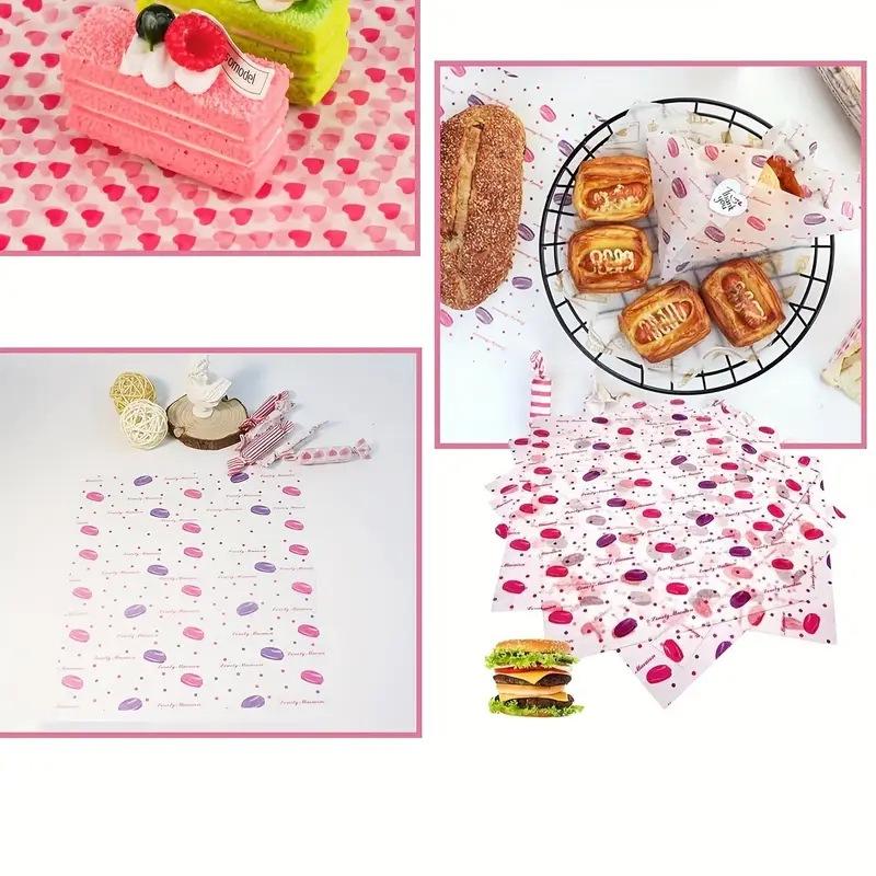 Colorful Patterned Wax Paper 5 - Food Snacks Basket review and price