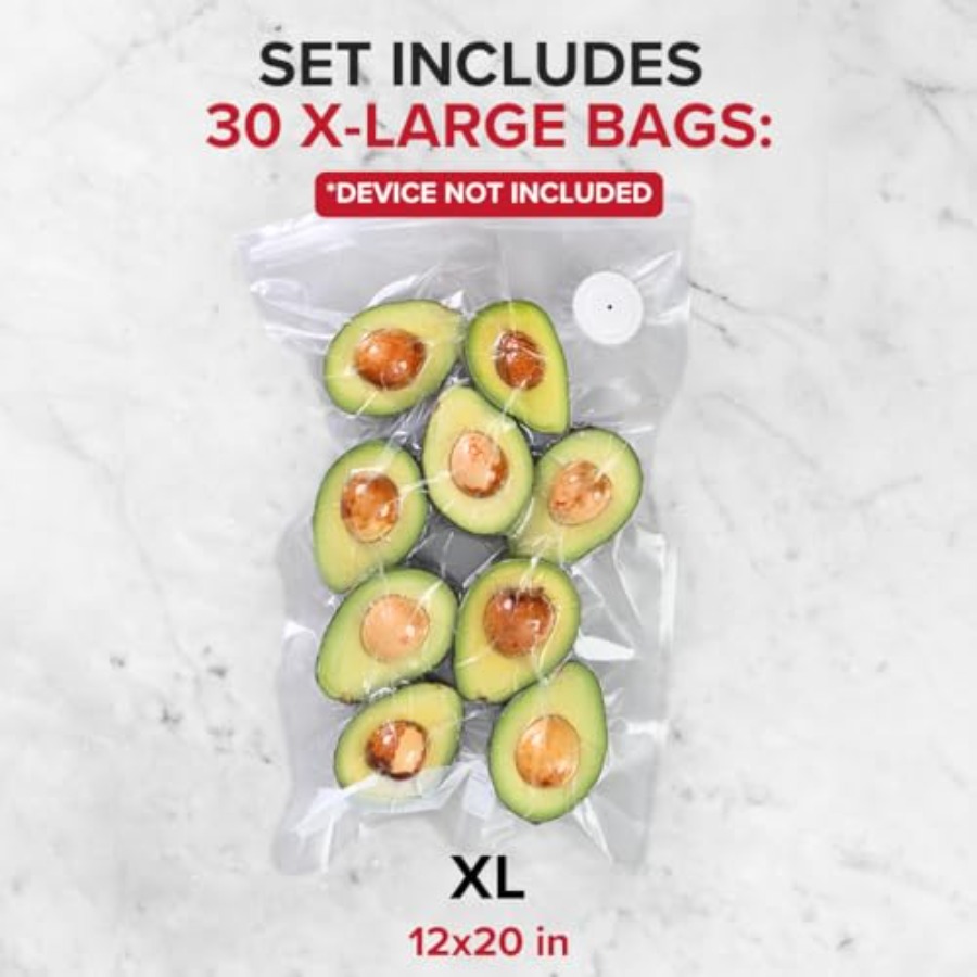 Reusable Vacuum Sealer Bags fo - Food Xxl review and price