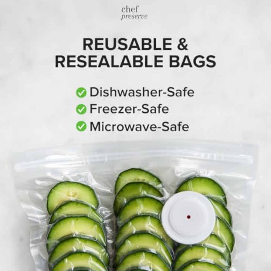 Reusable Vacuum Sealer Bags fo - Food Xxl review and price