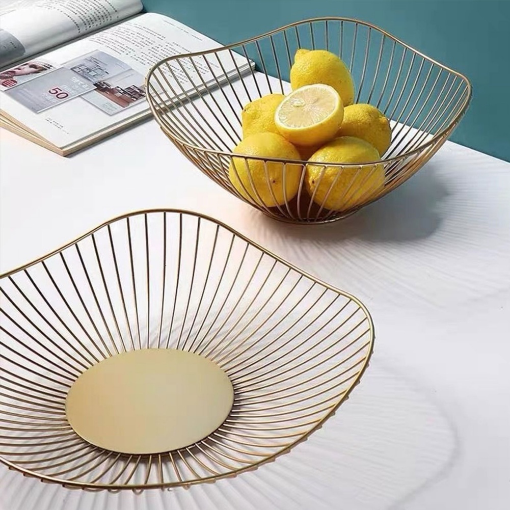 Metal Fruit Basket Simple Frui - Food Snacks Basket review and price