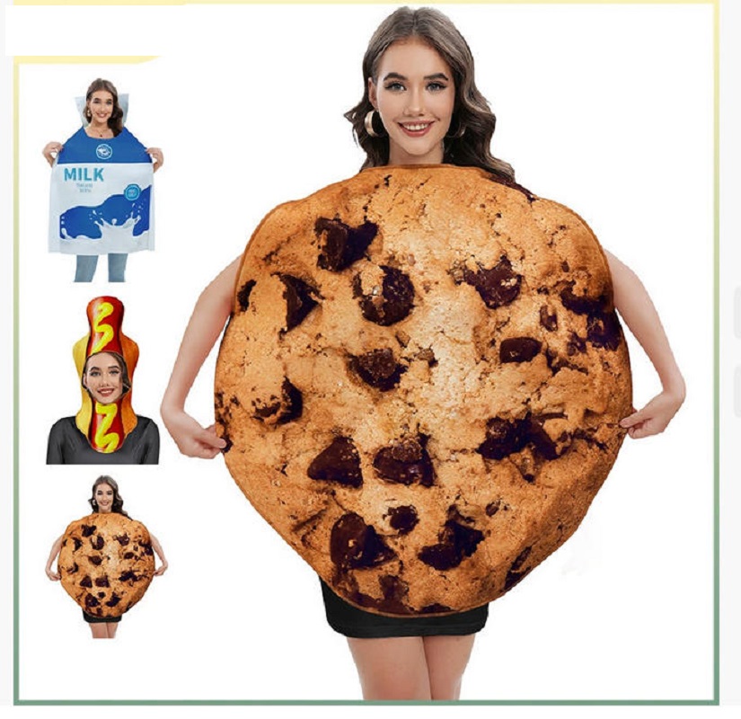 Milk Box Cookie Cosplay Costum - Matcha Cookie Box review and price