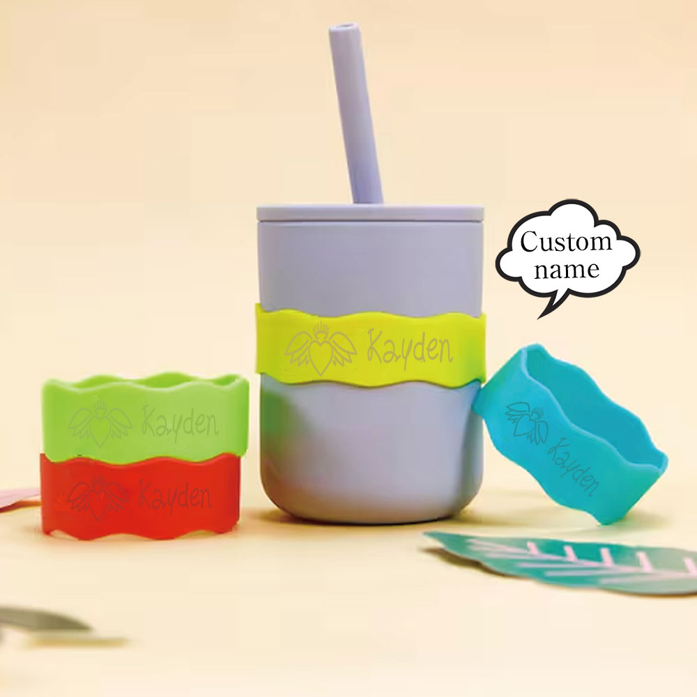 1pc Custom Name Silicone Cup S - Food Snacks Name review and price