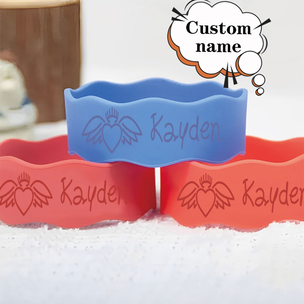 1pc Custom Name Silicone Cup S - Food Snacks Name review and price