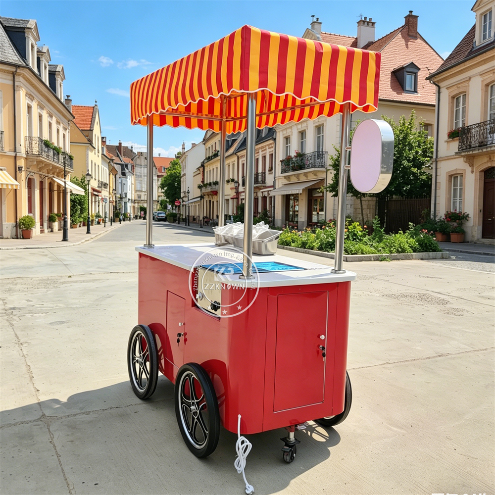 Mobile Food Cart Outdoor Urban - Food Snacks Logos review and price