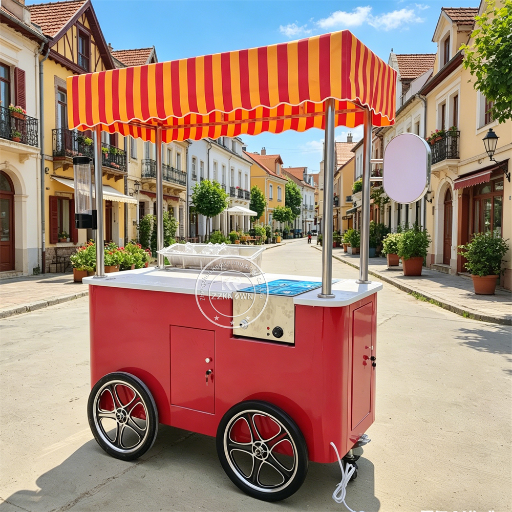 Mobile Food Cart Outdoor Urban - Food Snacks Logos review and price
