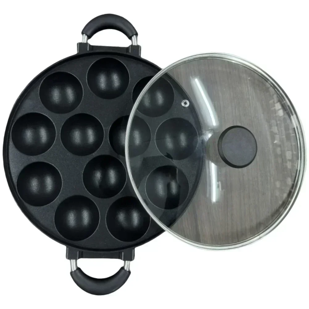 Black Takoyaki Pan Aluminum Al - Food Snacks Distribution review and price
