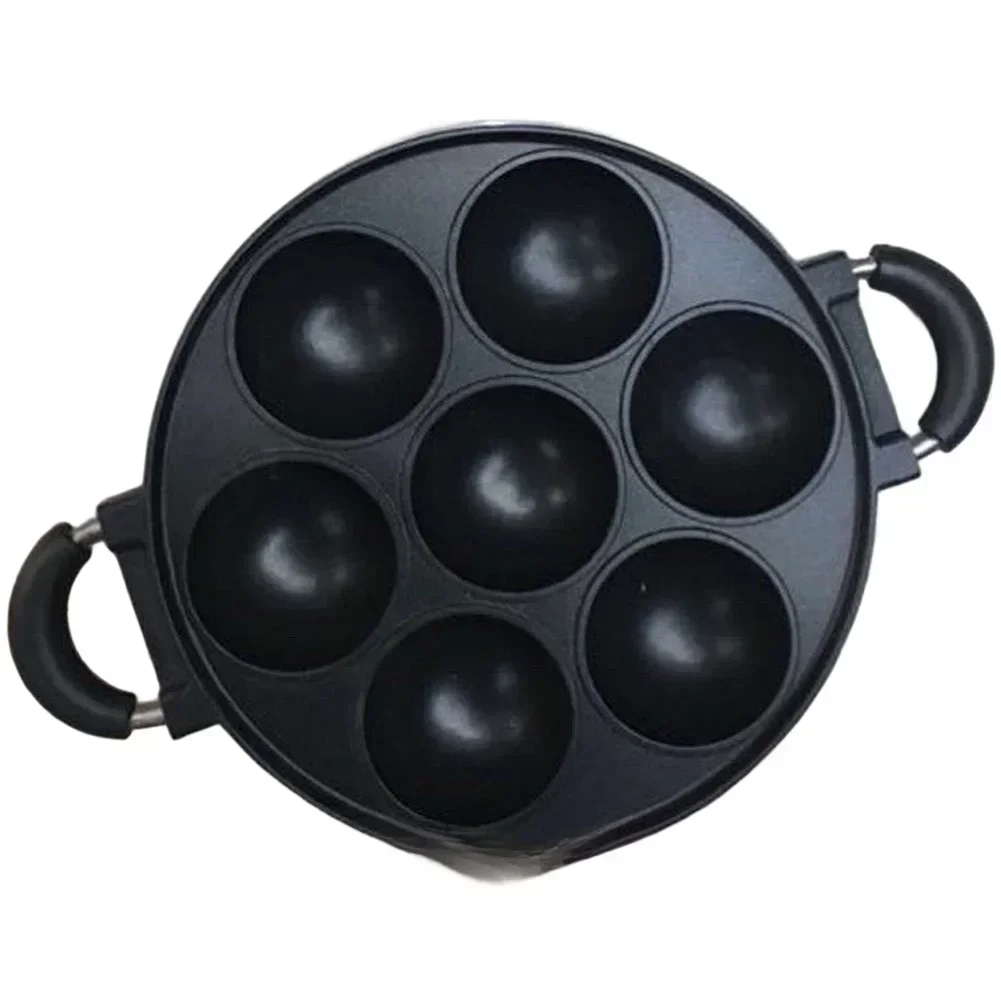 Black Takoyaki Pan Aluminum Al - Food Snacks Distribution review and price