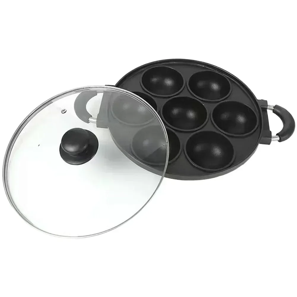 Black Takoyaki Pan Aluminum Al - Food Snacks Distribution review and price
