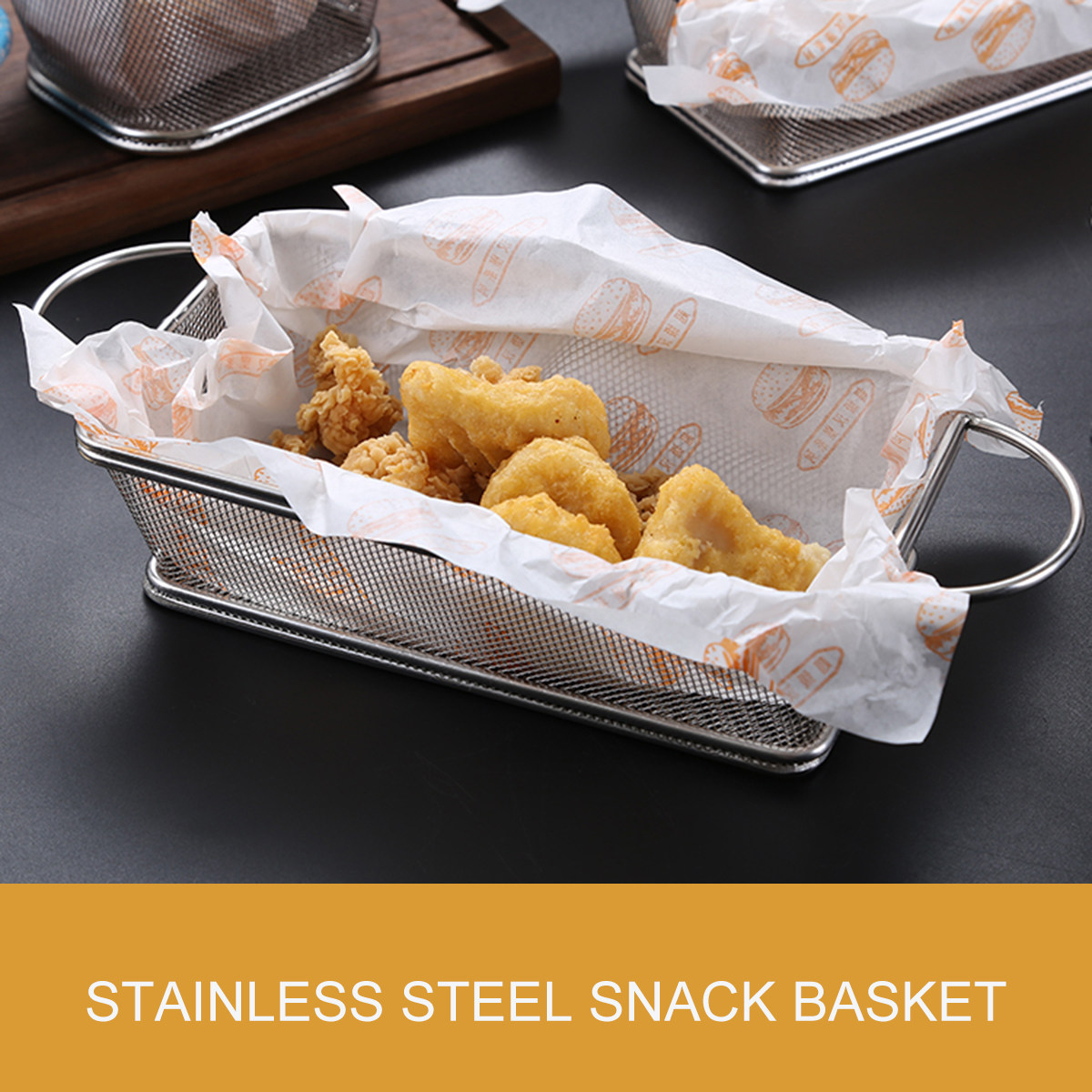 Stainless Steel Frying Basket  - Food Snacks Basket review and price