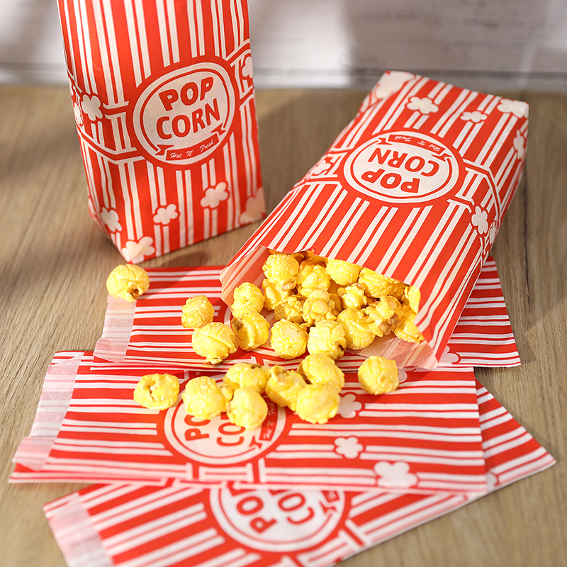 20/50Pcs Popcorn Bags Individu - Food Snacks Party review and price