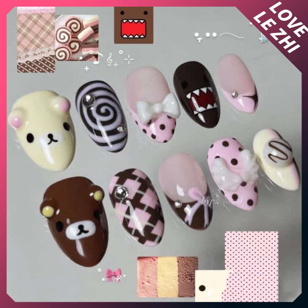 10Pcs Cartoon Kawaii Anime Ril - Food Grocery Snacks review and price