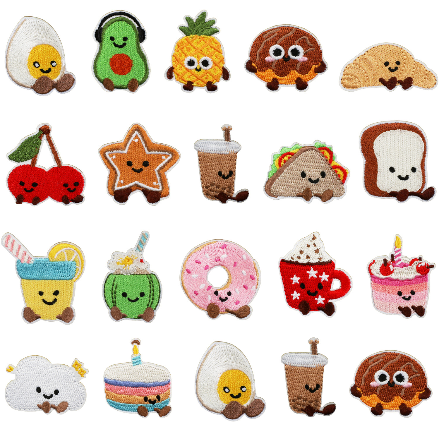10 Pcs Snack Food Milk Tea Emb - Food Snacks Pictures review and price
