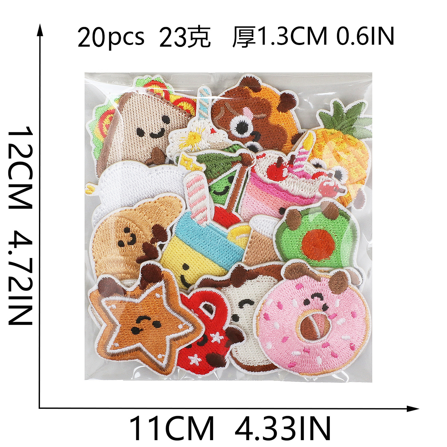 10 Pcs Snack Food Milk Tea Emb - Food Snacks Pictures review and price