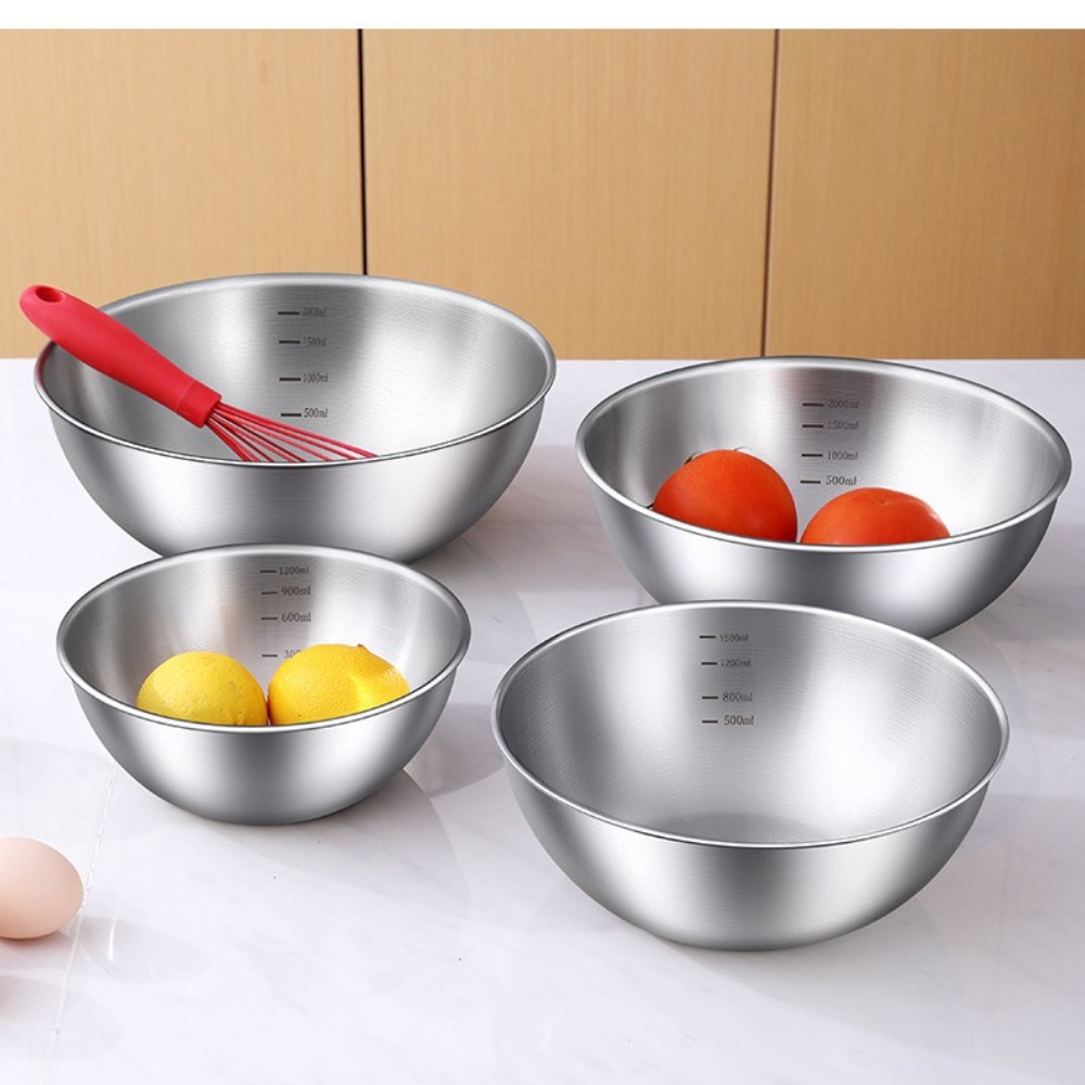 3pcs Stainless Steel Bowl Set  - Food Xxl review and price