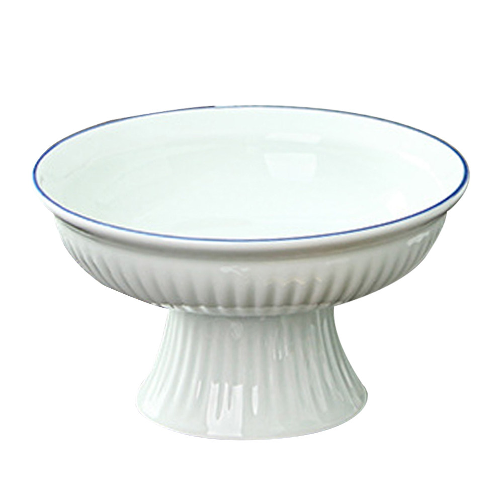 High Base Ceramic Dessert Bowl - Food Snacks Party review and price