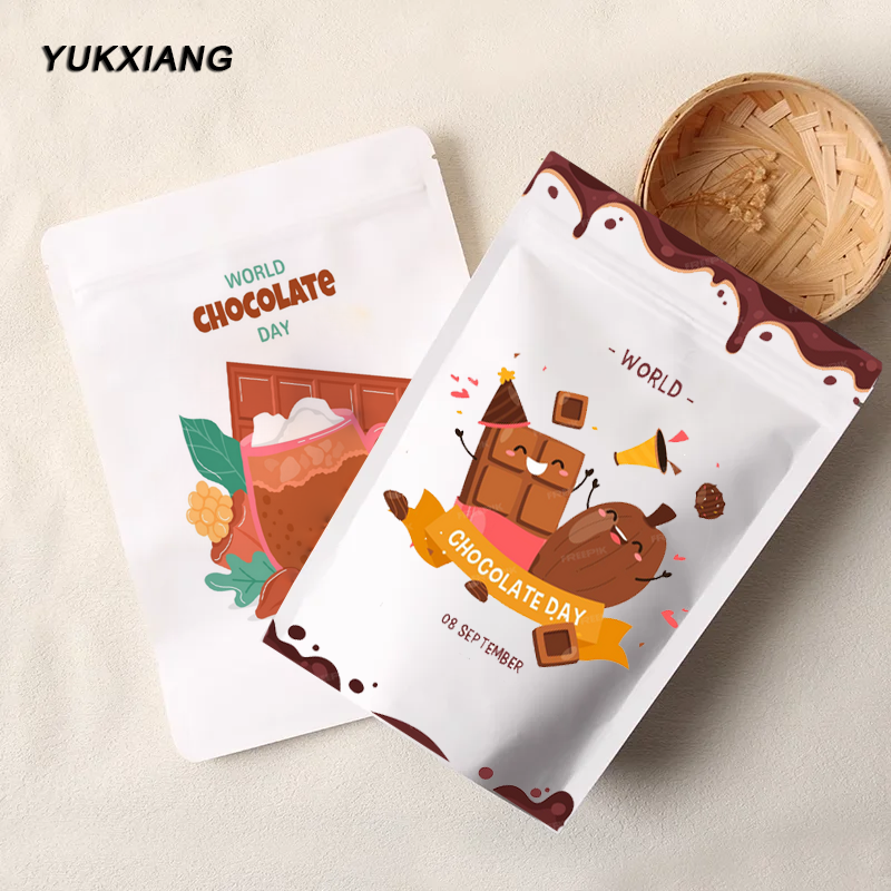 Customized White Kraft Paper Z - Food Snacks Party review and price