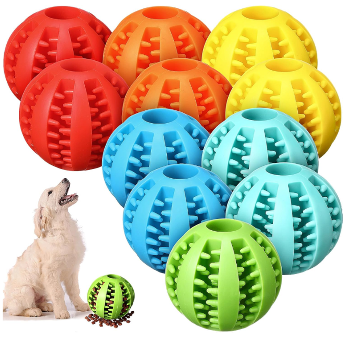 1pc Dog Toy Snack Ball Interac - Food Snacks Distribution review and price