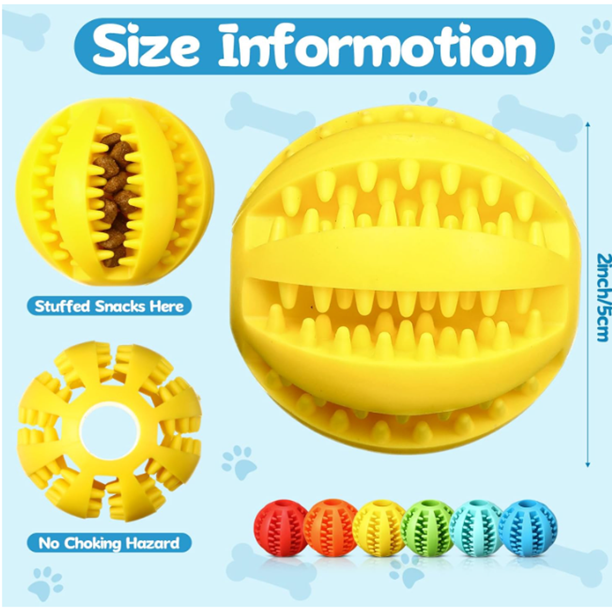 1pc Dog Toy Snack Ball Interac - Food Snacks Distribution review and price