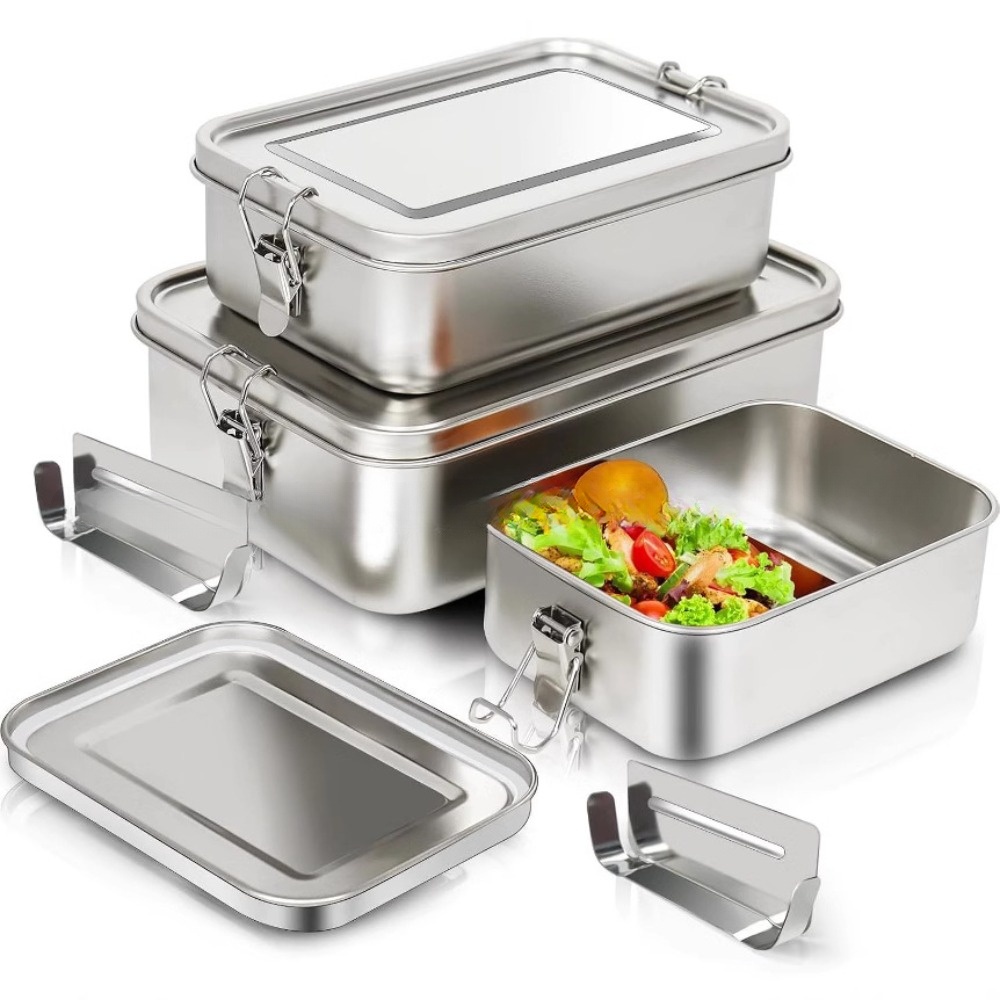 Stainless Steel Bento Box Meta - Food Snacks Box review and price